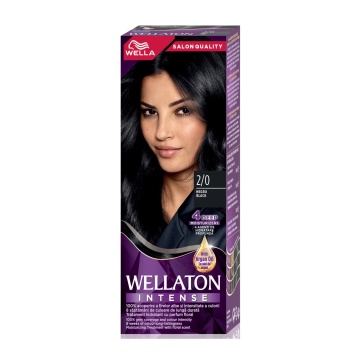 Vopsea de par Wellaton negru 2/0