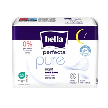 Absorbante Bella Perfecta Pure Night, 7 bucati [3263]