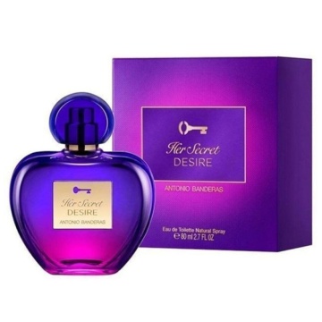 Apa de toaleta Antonio Banderas Secret Desire pentru femei, 50 ml [1877/4684]