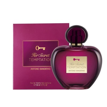 Apa de toaleta Antonio Banderas Secret Temptation pentru femei, 50 ml