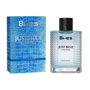 Apa de toaleta pentru barbati Bi-Es Just Blue EDT, 100 ml, [39], [1902]