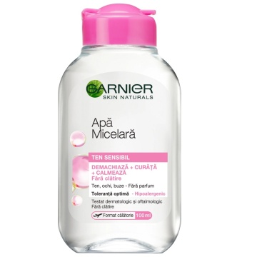 Apa micelara pentru piele sensibila Garnier Sensitive, 100 ml [9258]