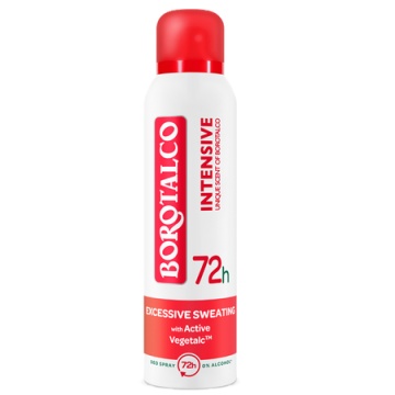 BOROTALCO Deodorant spray antiperspirant 72h, Intensive, 150 ml [3006]