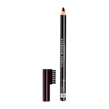 Creion pentru sprancene Rimmel London Sprancene Prof 004 Black Brown [6883]
