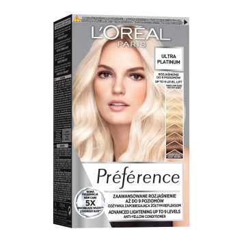 Decolorant L'Oreal Paris Preference Ultra Platinum 9 Tonuri