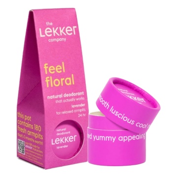 Deodorant crema Lekker Natural Lavanda, 30 g [4269]