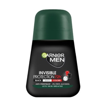 Deodorant roll-on Garnier Invisible Bwc 72H pentru barbati, 50 ml [5150]