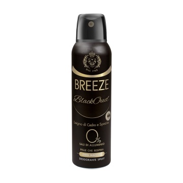 Deodorant spray Breeze Black Oud, 150 ml [5830]