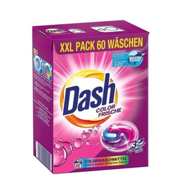 Detergent capsule pentru rufe Dash 3in1 Color Frische, 60 spalari 2110/3872