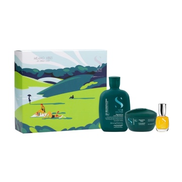 Kit Alfaparf Holiday Reconstruction cu sampon 250 ml + masca 200 ml + Cristale Lichide 15 ml [0679]