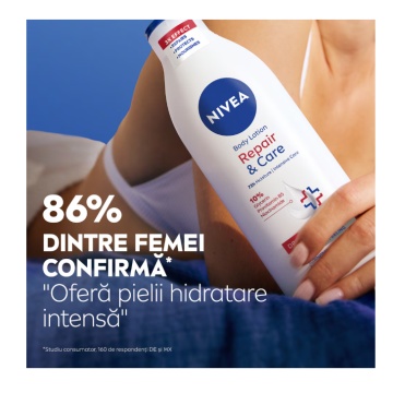 Lotiune de corp hidratanta NIVEA Repair & Care, 400 ml 6785 - Img 5