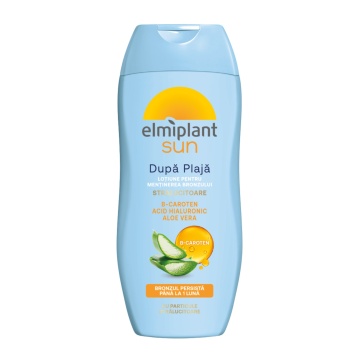 Loțiune după plajă iluminatoare Elmiplant Sun, menținere bronz și efect strălucitor, 200 ml [2350]