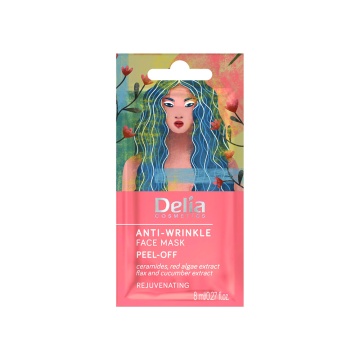 Masca pentru fata Delia Fata Peel Off Antirid, 8 ml [3159]