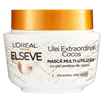 Masca pentru par Elseve Cocos Extraordinar, 300 ml [2976]