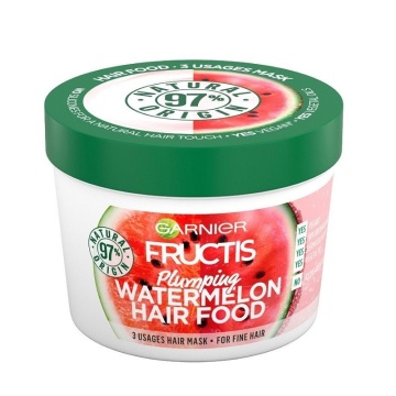 Masca pentru par Fructis Pepene Verde Hair Food, 390 ml [9488]