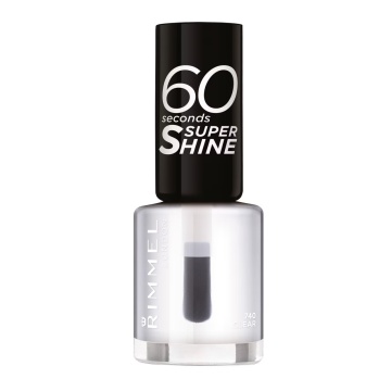 Oja de unghii Rimmel London 60 Sec Shine 740 Transparent [7183]