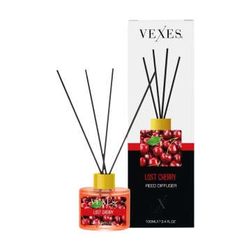 Parfum pentru camera cu betisoare Vexes Reed Diffuser Lost Cherry, 100 ml [7171]