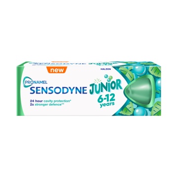 Pasta de dinti pentru copii Sensodyne Junior Pronamel 6-12 ani, 75 ml [8195]