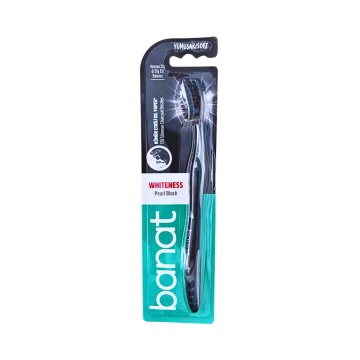 Periuta de dinti Banat Whiteness Pearl Black Carbon Soft [6242]