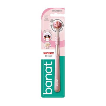 Periuta de dinti Whiteness Neo 360 Medium Banat [6983] - Img 2