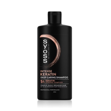 Sampon pentru par uscat Keratin, 440ml, Syoss 7050