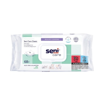 Servetele Umede Seni Care XL Aloe si Alantoina, x68 [2462]