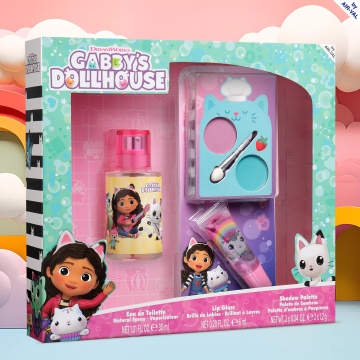Set cadou Air-Val Gabby'S Dollhouse cu apa de toaleta 30 ml, luciu buze si fard de ochi pentru copii [4823] - Img 2