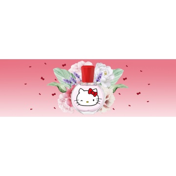 Set cadou Air-Val Hello Kitty cu luciu de buze, fard de pleoape pentru copii si apa de toaleta 30 ml [4298] - Img 5