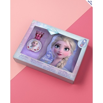 Set cadou pentru copii Air-Val Frozen cu paleta make-up si apa de toaleta 50 ml [95875] - Img 2