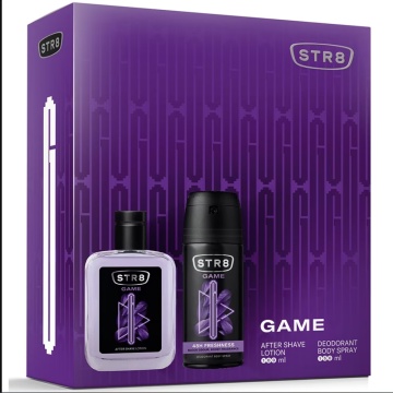 Set cadou STR8 Game cu lotiune after shave 100 ml si deodorant 150 ml [5277/1560]
