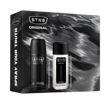 Set cadou STR8 Original cu deodorant natural spray 85 ml, deodorant 150 ml [9084/9978]