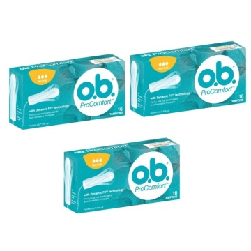 Tampoane OB Procomfort Normal 2 + 1Gr, x16