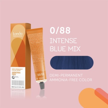 Vopsea de par demipermanenta fara amoniac Londa Professional, 0/88, 60 ml