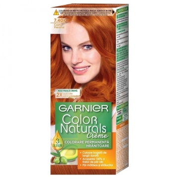Vopsea de par Garnier Color Naturals 7,40 Cupru Pasional