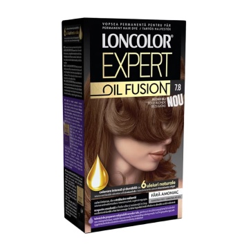 Vopsea de par Loncolor Expert Oil Fusion 7,8 Blond Bej