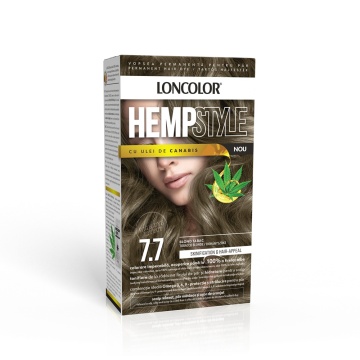Vopsea de par Loncolor Hempstyle Nou 7,7 Blond Tabac