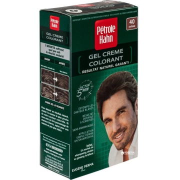 Vopsea de par pentru barbati Petrole Hahn Nr, 40 Brown [7882]
