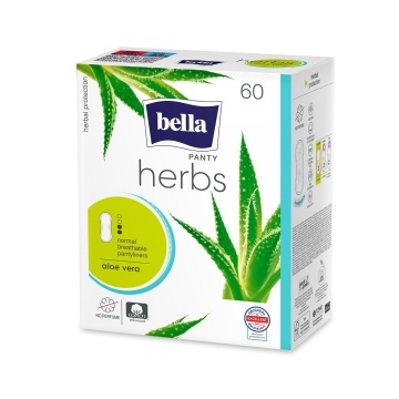 Absorbante Bella Panty Herbs Aloe Vera, 60 bucati [4437]