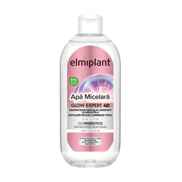 Apa micelara pentru stralucire Elmiplant Glow Expert 4D, 400 ml [1632]