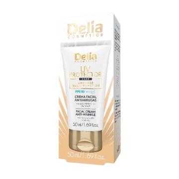 Crema antirid cu protectie UV SPF50 Delia, 50 ml [6105]
