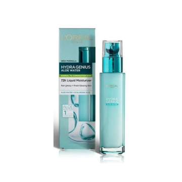 Crema de zi fluida pentru ten normal si mixt L'Oreal Paris Hydra Genius, 70 ml [3186]