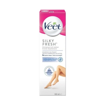 Crema depilatoare pentru piele sensibila Veet, 100 ml [3438/0943/2139]