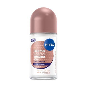 Deodorant rollon pentru femei Nivea Derma Control Ultra Comfort, 50 ml [1195]