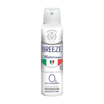 Deodorant spray Breeze Mediterraneo, 150 ml [4994]