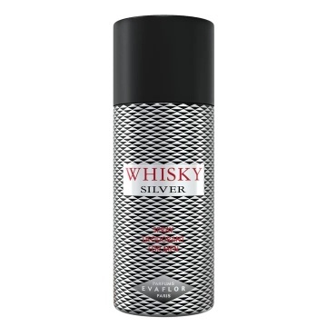 Deodorant spray Whisky Silver pentru barbati, 150 ml [5278]