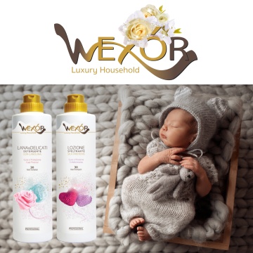 Detergent lichid concentrat cu lanolină pentru lână și delicate Wexor, 750 ml [1238] - Img 2