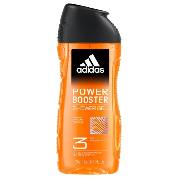 Gel de dus Adidas Power Booster pentru barbati, 250 ml [0607]