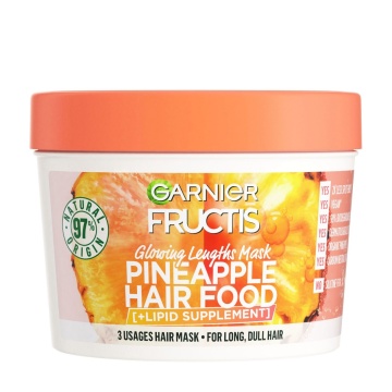 Masca pentru par cu aroma de ananas Fructis Hair Food, 390 ml [0364]