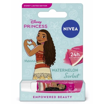 NIVEA Balsam de buze Moana Watermelon Sorbet – ediție limitată Disney 4.8gr [8632]