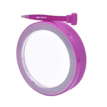 Oglinda cosmetica dubla cu penseta si lumina Oooh! Beter [6160] - Img 4